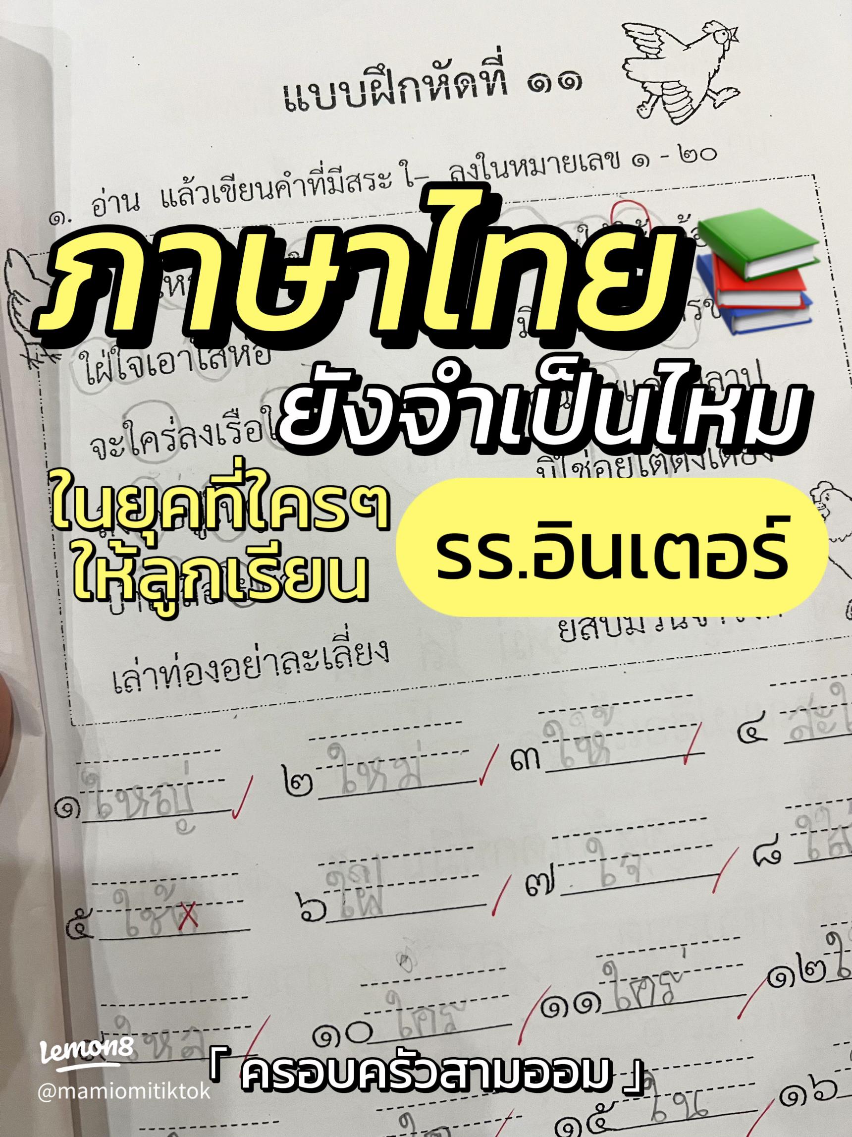 เด็กอินเตอร์คืออะไร อยากรู้ต้องอ่าน พ่อแม่ควรรู้เรื่องนี้