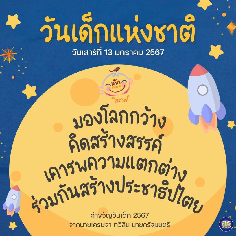 รู้ไว้ไม่ตกเทรนด์ คำขวัญวันเด็ก 2024 ปีนี้มีอะไรใหม่