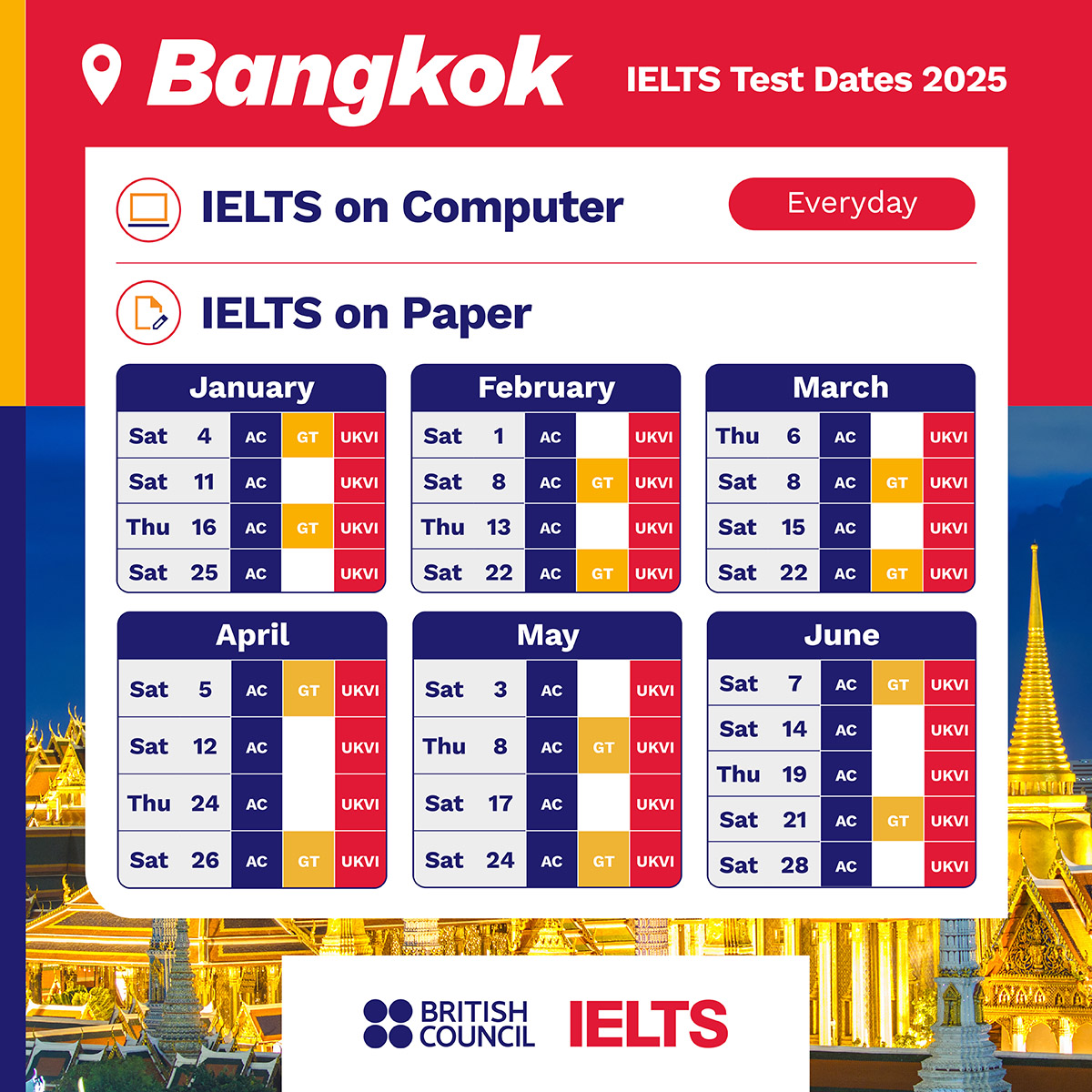 กำหนดวัน ielts สอบ ตอน ไหน? เคล็ดลับเลือกช่วงเวลาให้พร้อมที่สุด