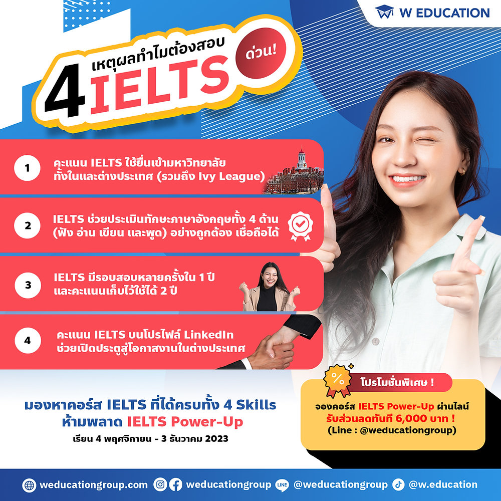 ielts คือประตูสู่โอกาสเรียนต่อต่างประเทศจริงหรือ