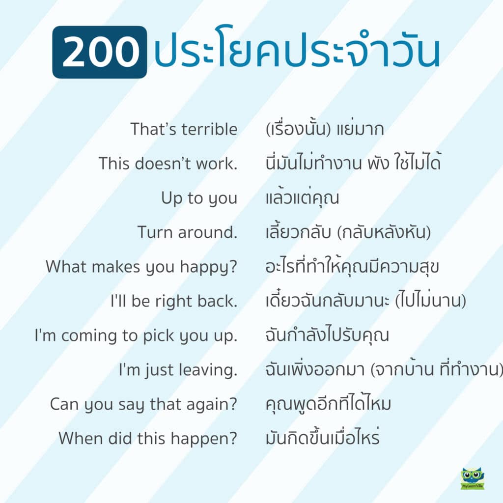 รวมคำศัพท์ภาษาอังกฤษใช้บ่อย จำง่าย ใช้ในชีวิตจริงได้เลย