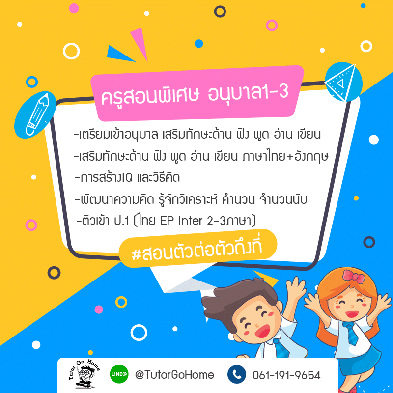 รวมครูสอนภาษาอังกฤษอนุบาลออนไลน์ ยอดนิยม เรียนที่บ้านได้ ปลอดภัย สะดวก