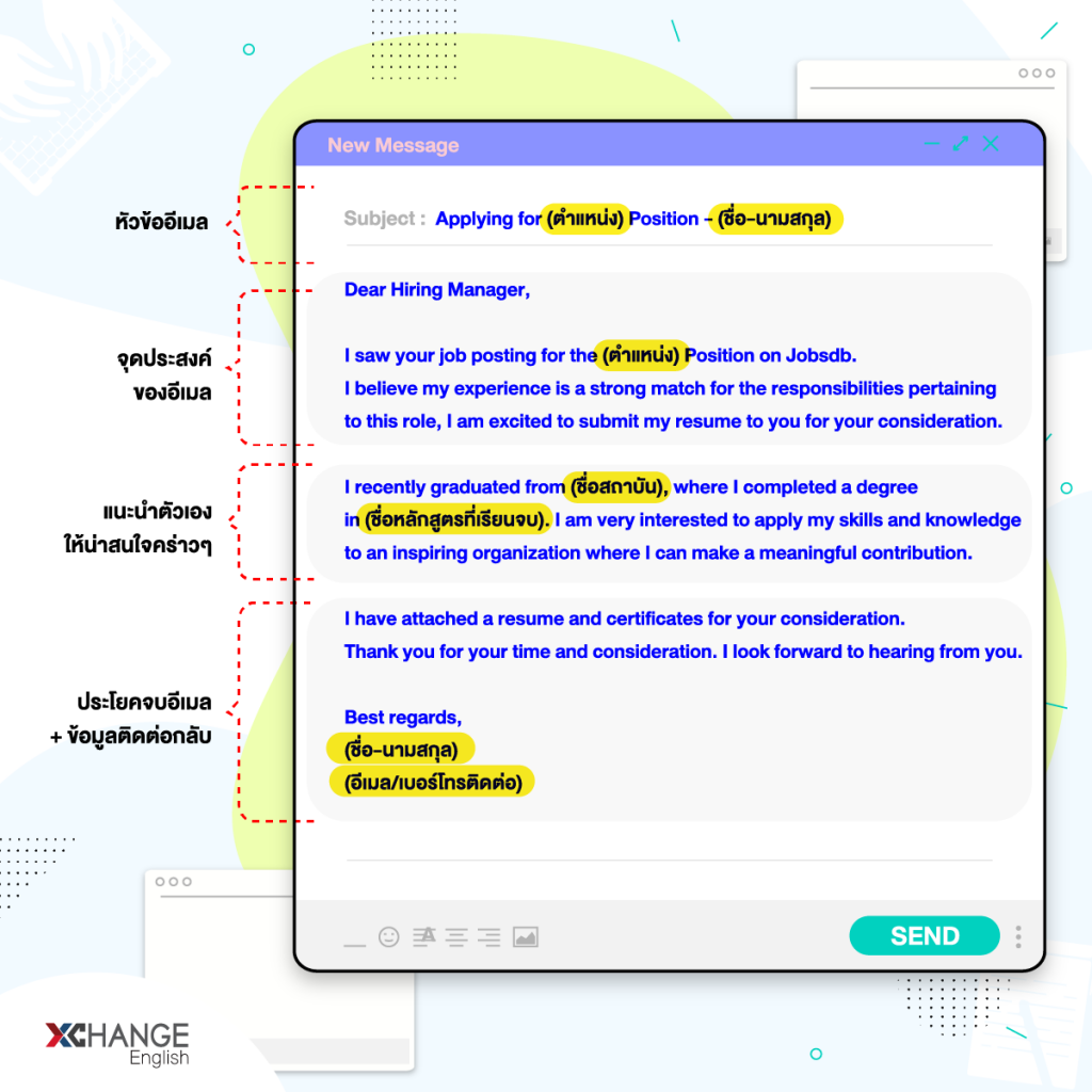 แนะนำเทคนิคเขียน Email สมัครงานภาษาอังกฤษให้ถูกใจ HR และไม่โดนปัดตก
