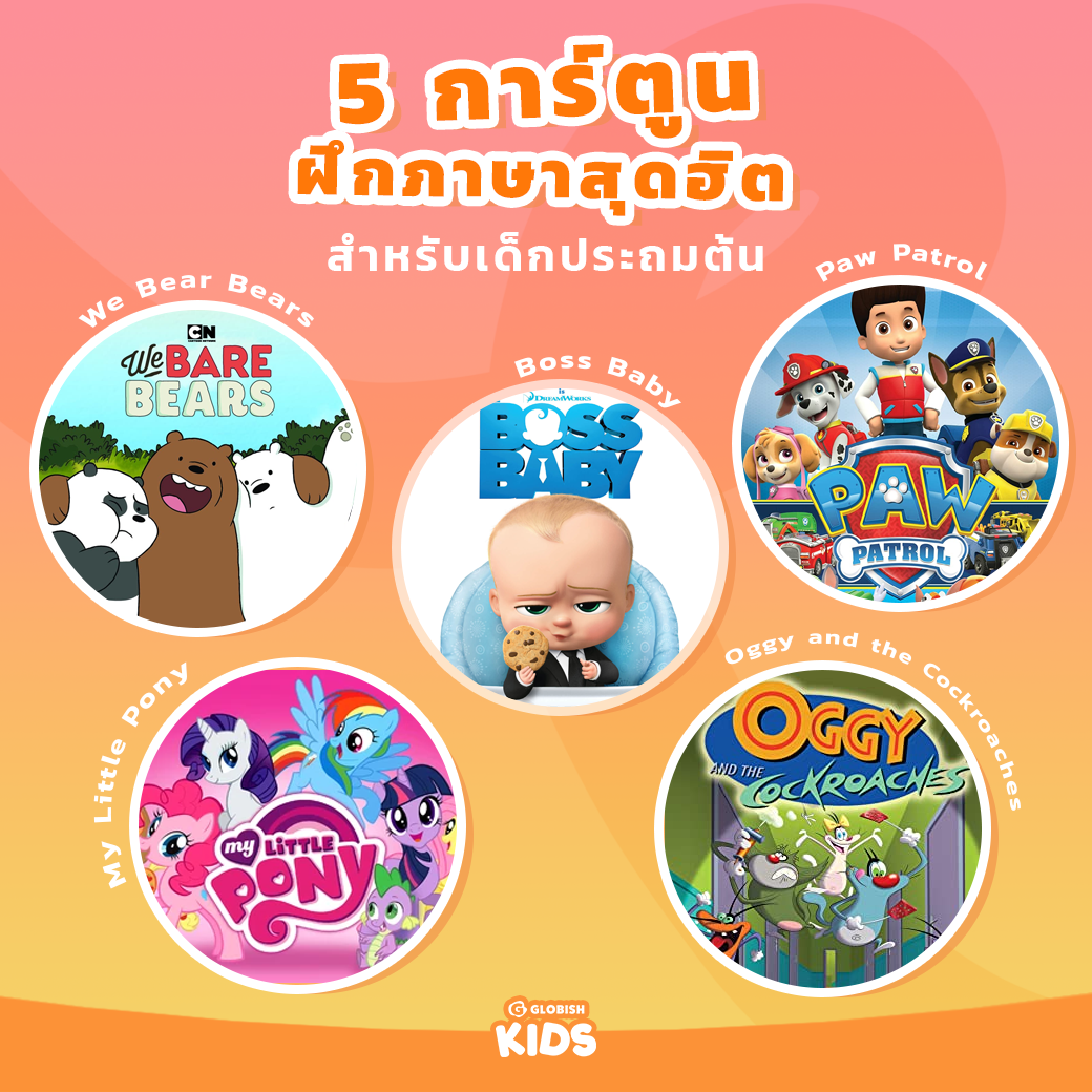 การ์ตูนภาษาอังกฤษสำหรับเด็ก 0-3 ปี มีอะไรแนะนำ?(5 เรื่องเด่นที่ไม่ควรพลาด)